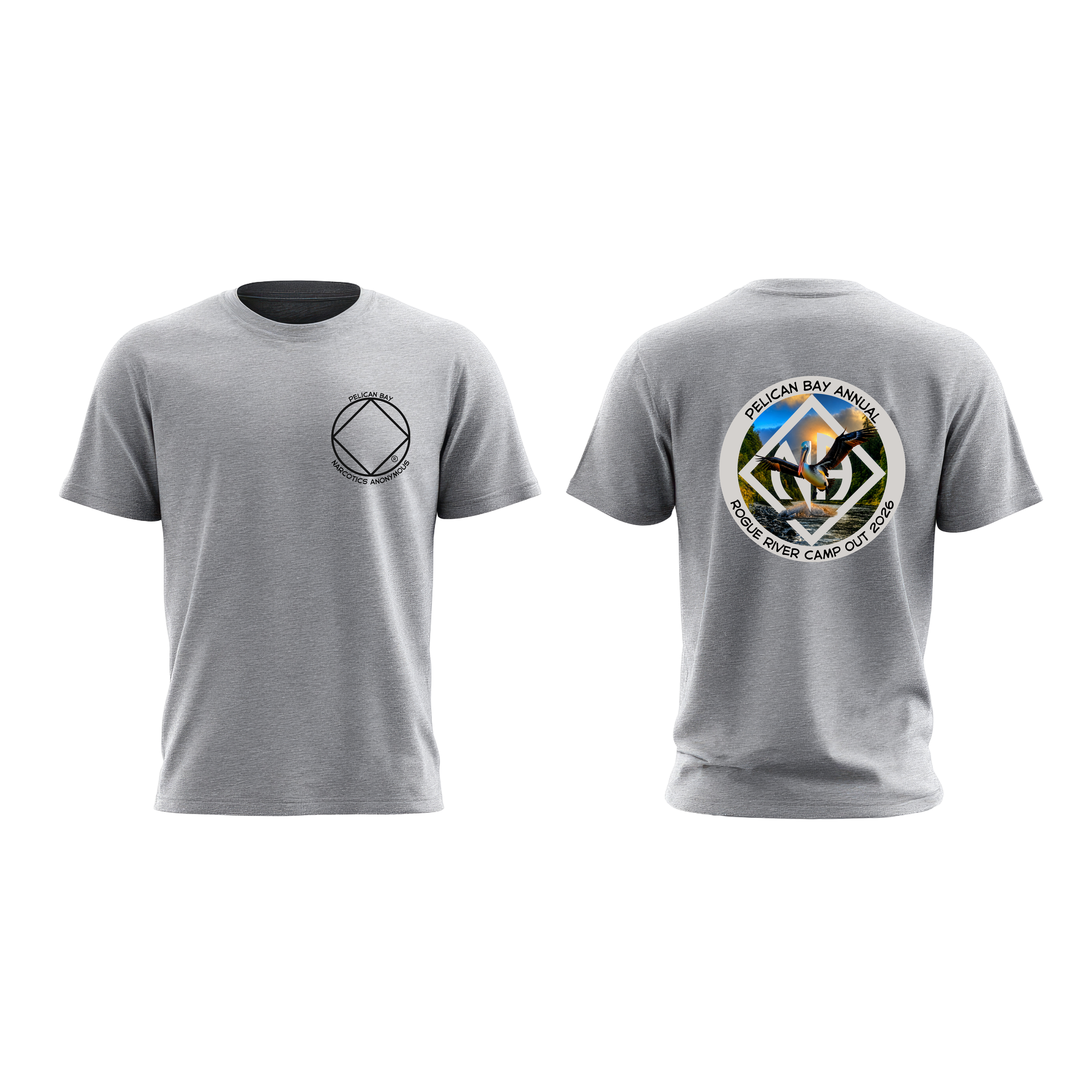 Pelican Bay NA Logo T-Shirt - Gildan