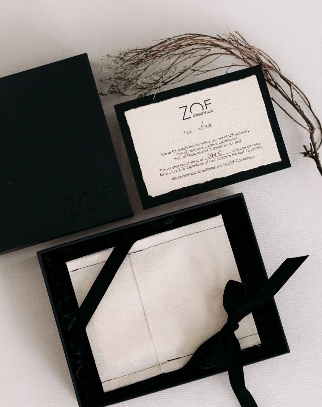 Designed for those who crave depth and meaning in their gifts, the ZOF EXPERIENCE VOUCHER is perfect for your loved ones who deserve more than just a present. 🤍
___
It's for the seeker of beauty, the lover of life's depths, and the adventurer yearni
