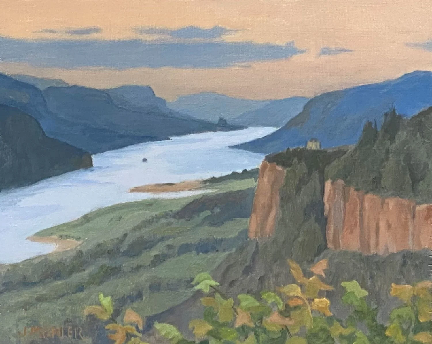 Evening at Crown Point | 8x10 | 
