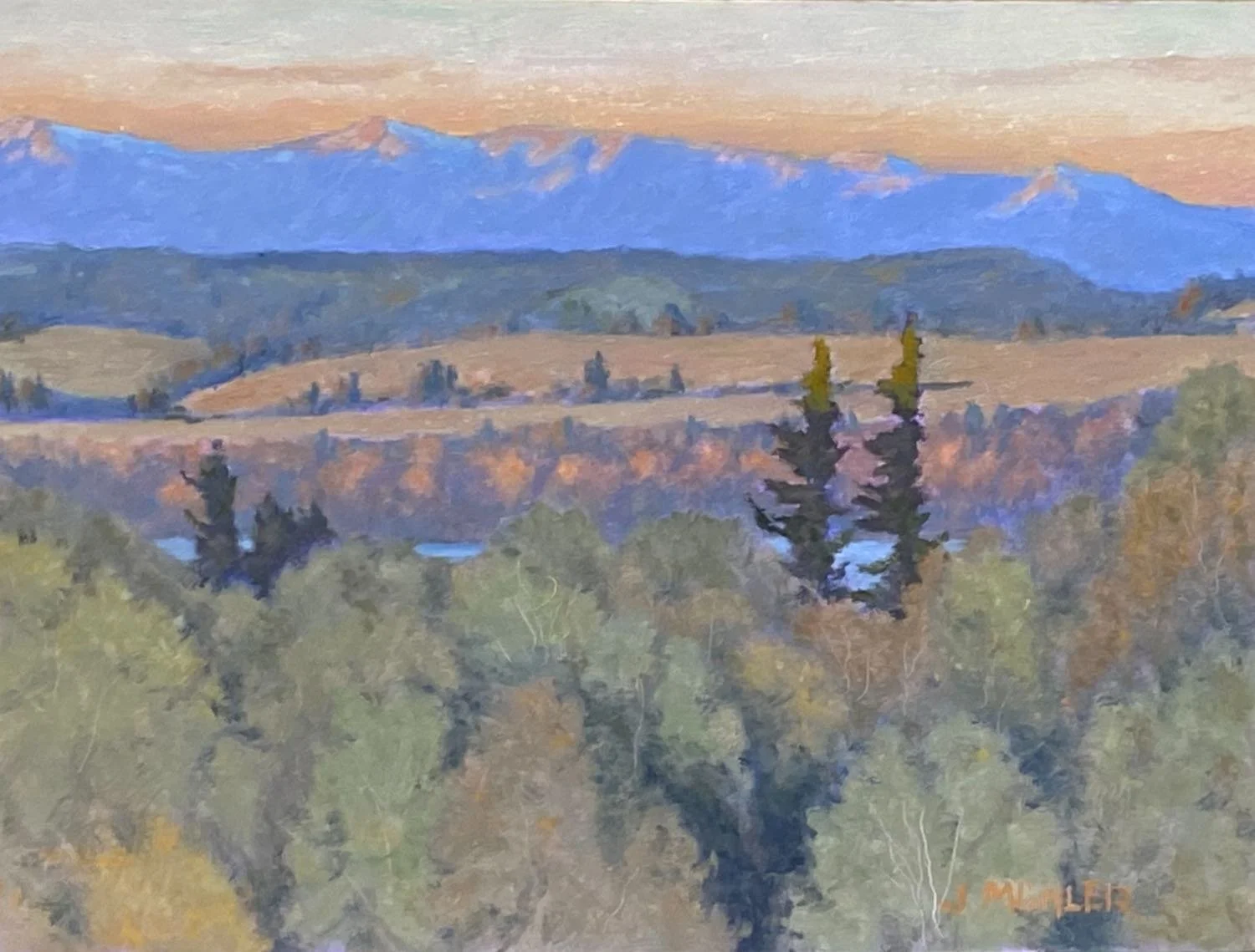 Last Light Above the Gorge