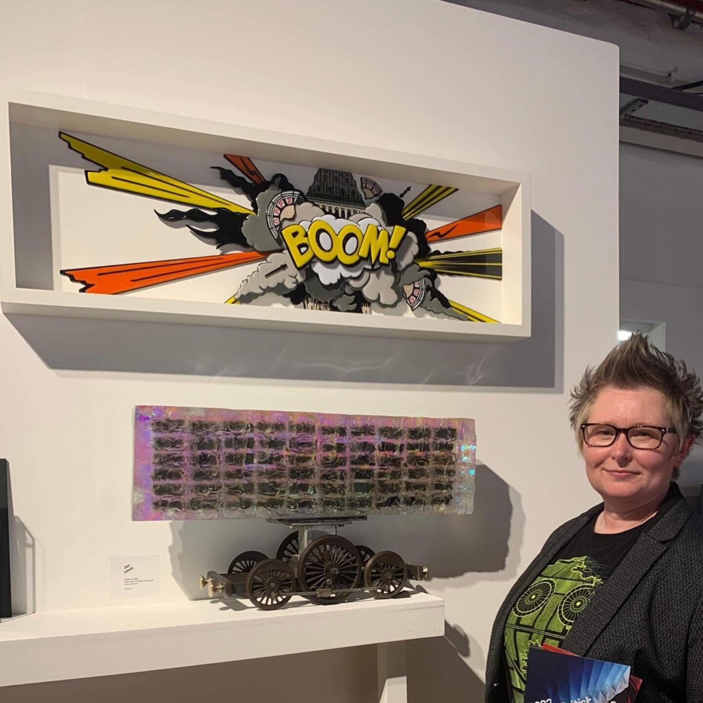 What a fantastic evening!!!! It&rsquo;s a absolutely honour to be exhibiting amongst such a fantastic group of world renowned glass artist and this exhibition did not disappoint!!! 
Karen Browning being named top just made my evening too.
Here is jus