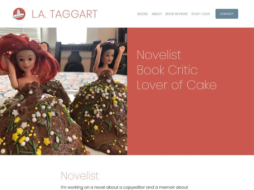 L.A. Taggart website screenshot
