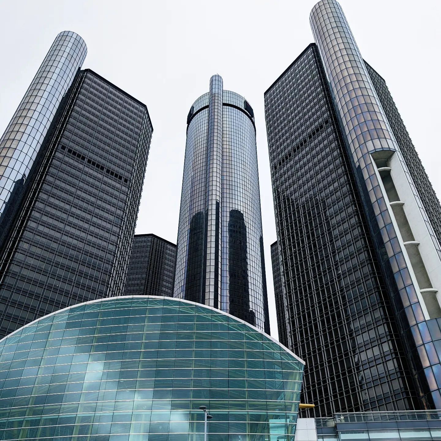 It's actually a *little* too cold for it today, but I felt the deep need to reconnect with the Detroit River Walk.  We also waved at Canada, had lunch at Pegasus in Greektown, took a spin on the People Mover...and made a wholly unnecessary stop at As