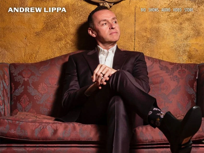 Andrew Lippa website screenshot