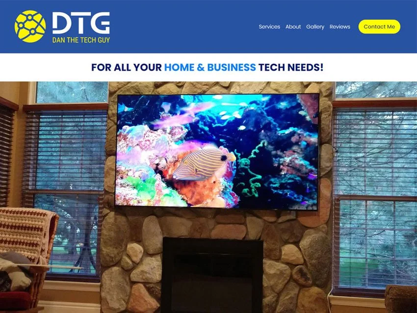 Dan the Tech Guy website screenshot