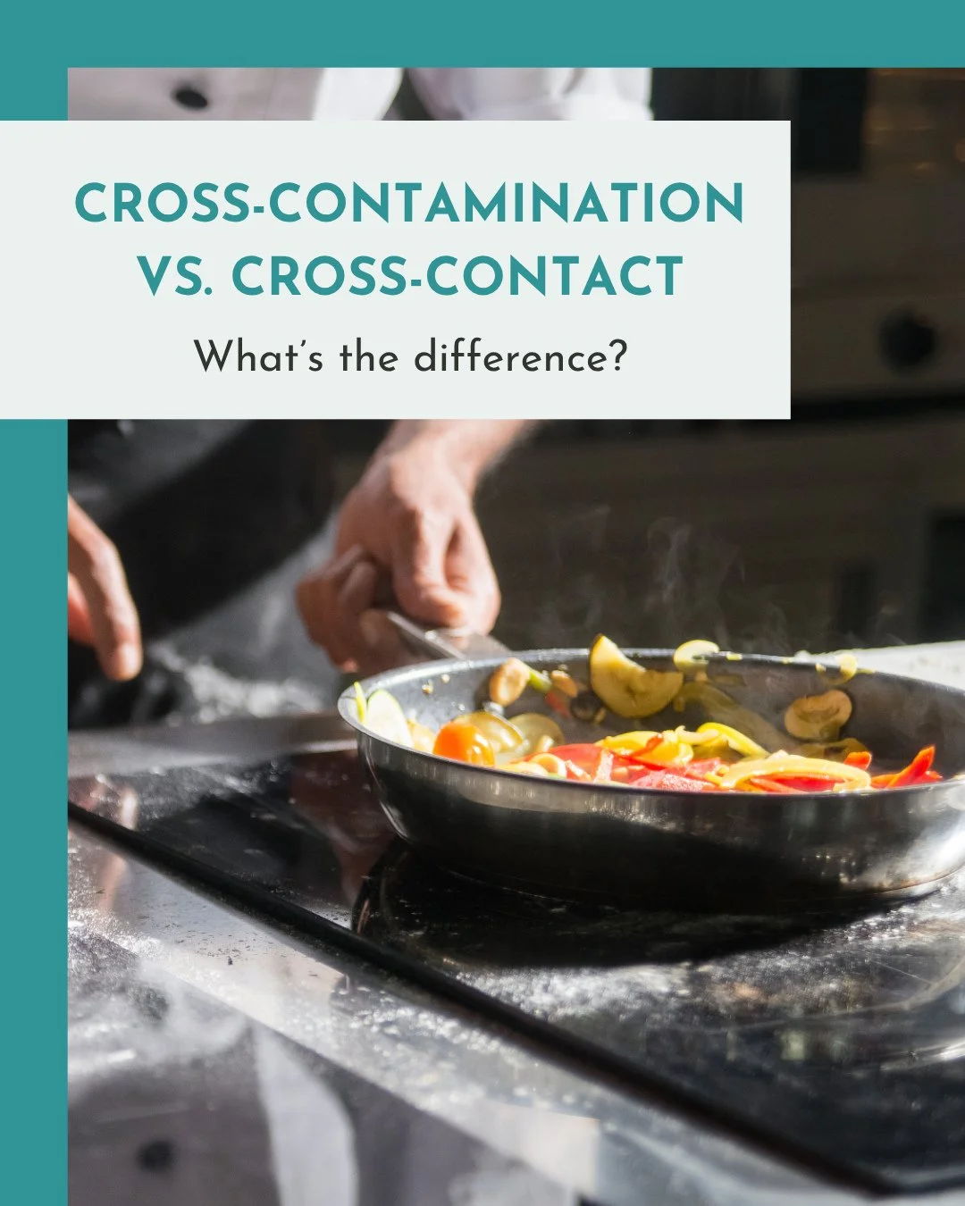 If you're new to gluten-free living or have recently been diagnosed with celiac disease, you may have heard both &quot;cross-contamination&quot; and &quot;cross-contact used when talking about food safety.⁠
⁠
While these terms are often used intercha