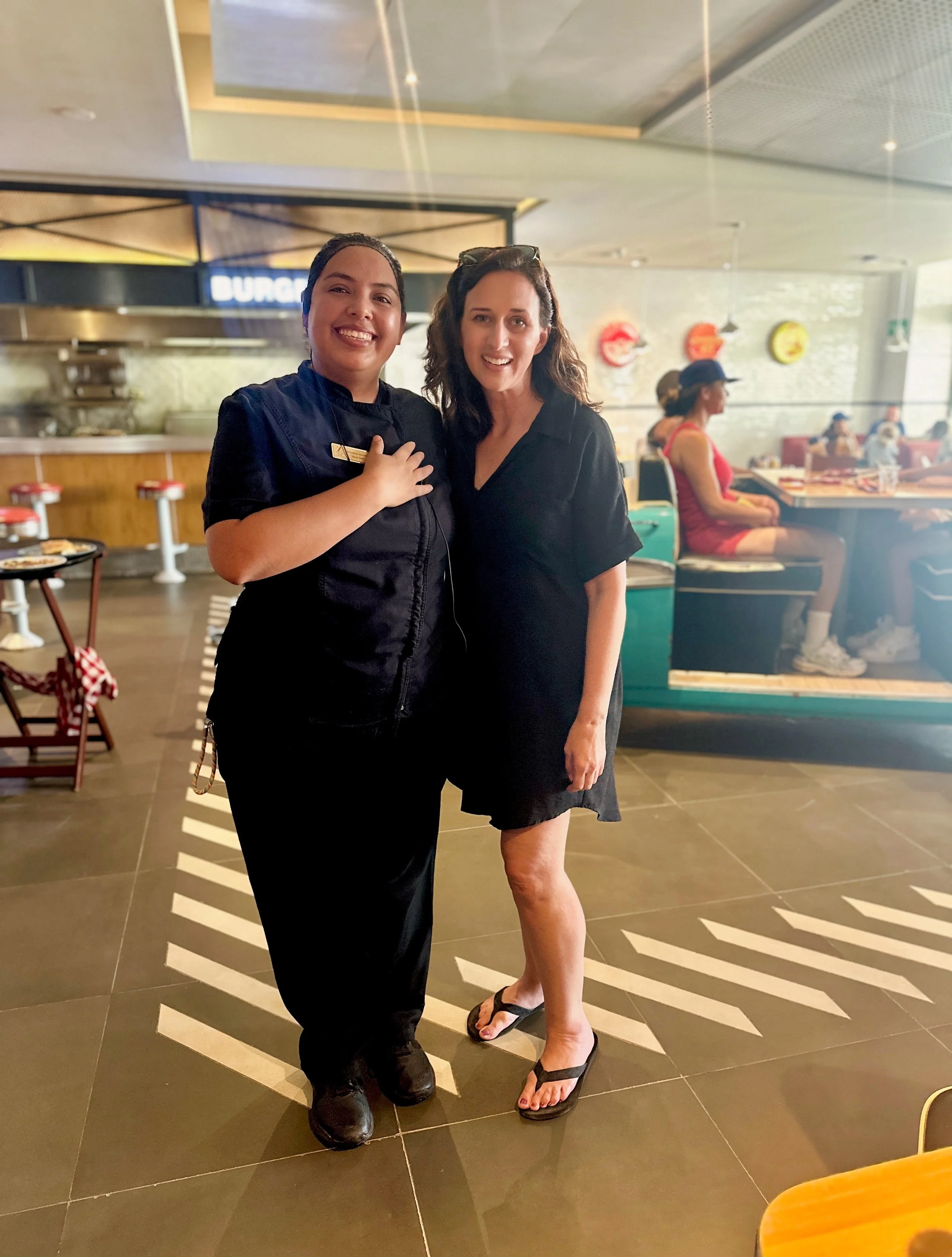 Meet Monserrat &hearts;️

Monserrat is a sous chef at Hyatt Ziva Cancun, and in this photo she has her hand over her heart because the resort believes in &ldquo;service from the heart.&rdquo; If you&rsquo;ve ever met her, you know she truly lives tha