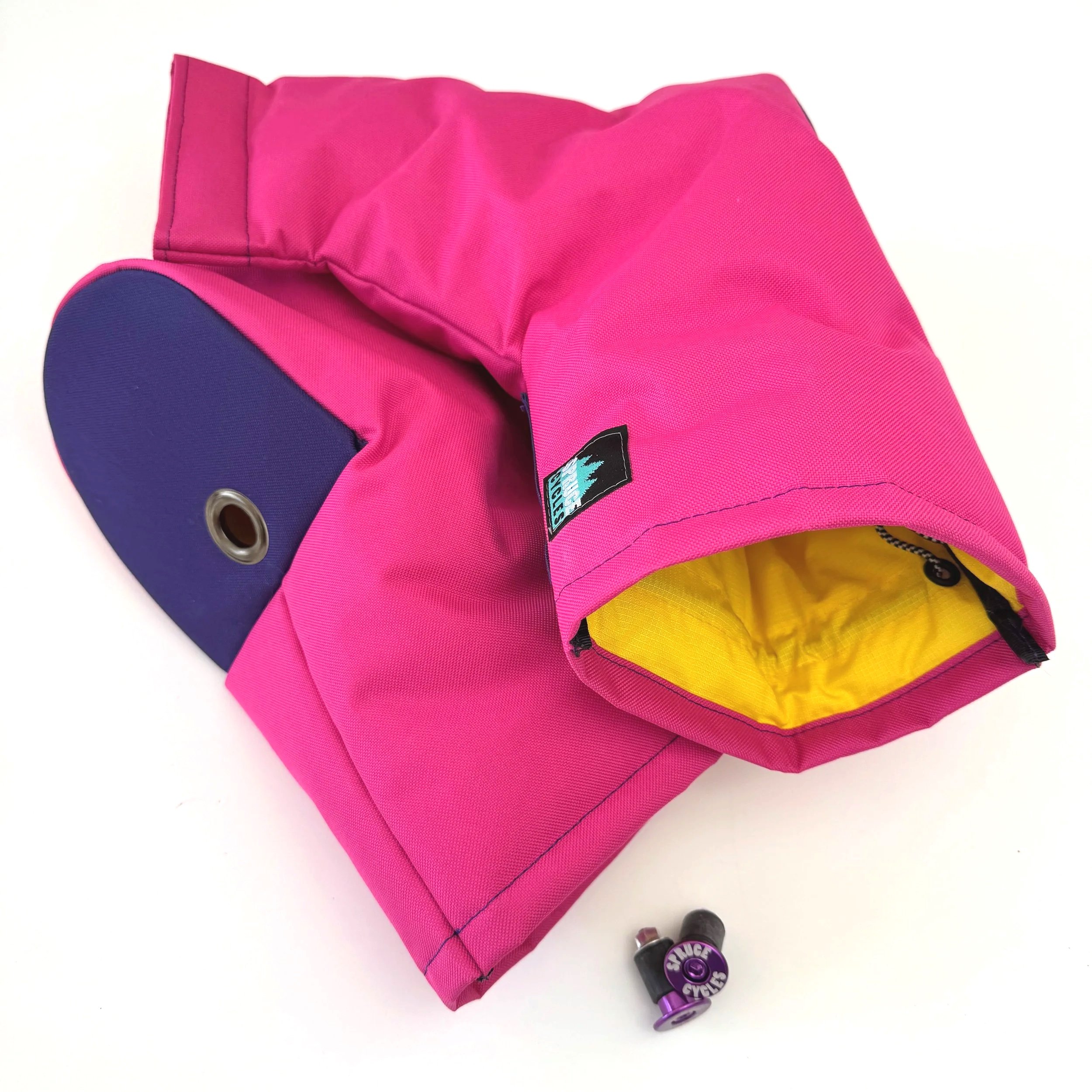 Fuchsia/Grape with Yellow Liner