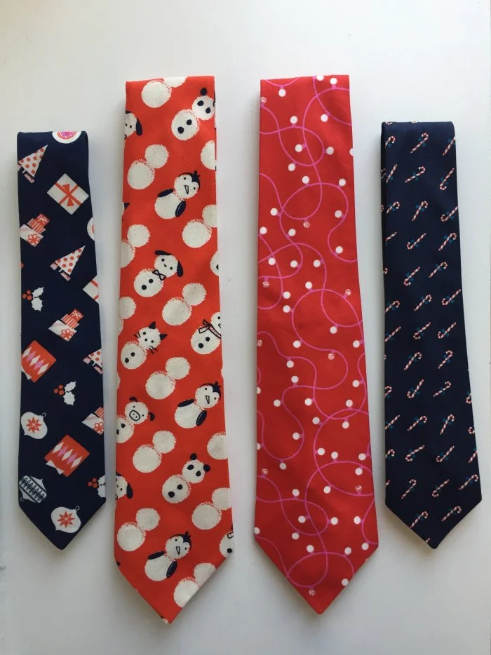 Quick handmade gift idea: Neckties