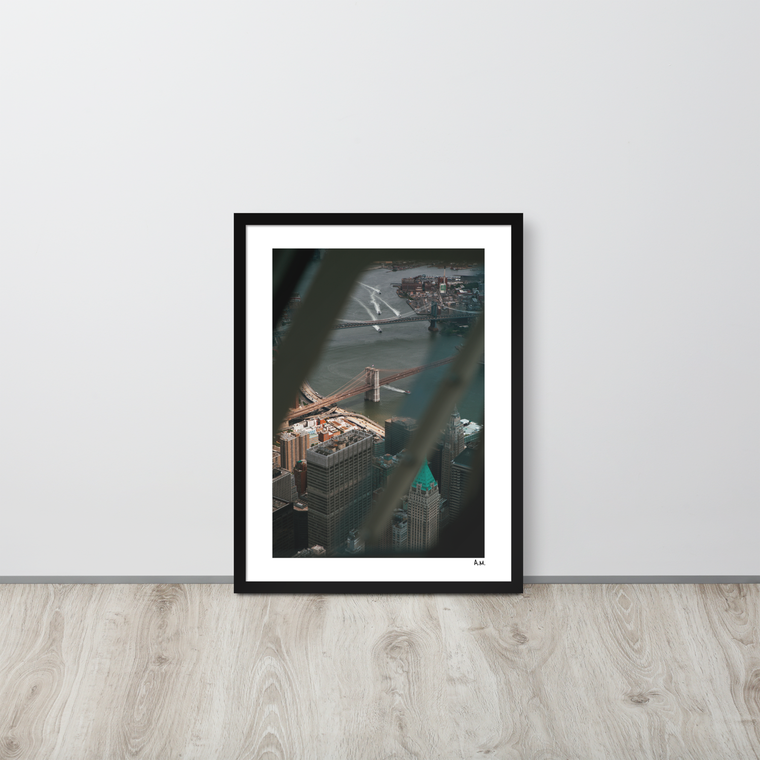 Manhattan Bridge | Framed Fine Art Print | NYC-202 — Andrew Molchan