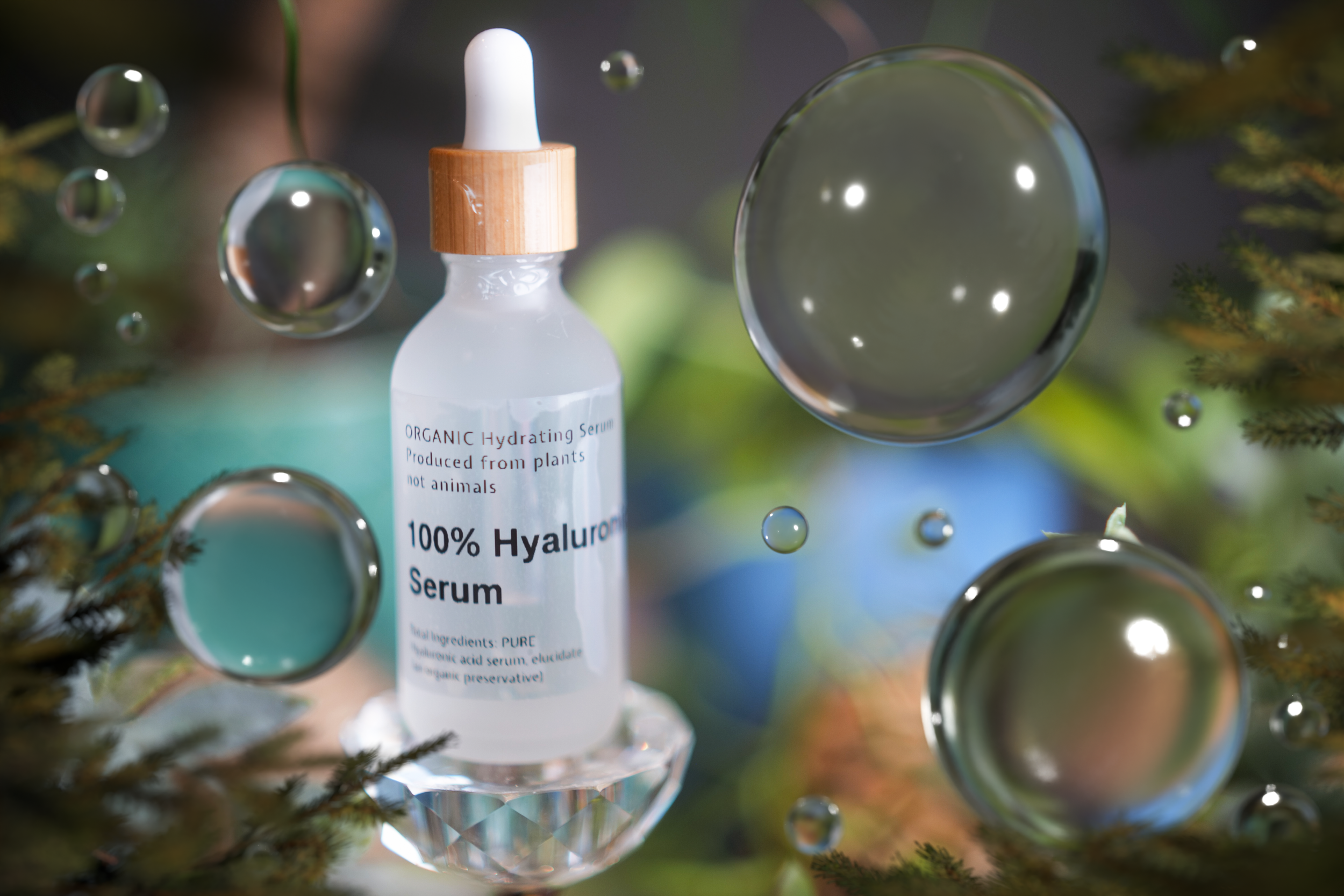 100% Pure Organic Hyaluronic Serum
