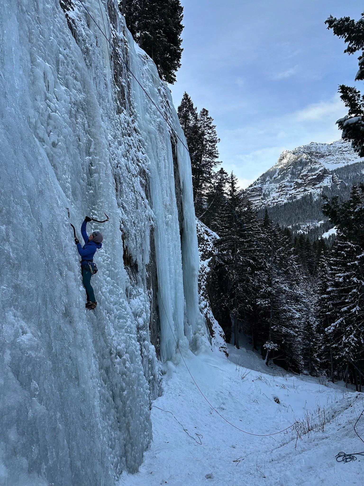 Ice Climbing During An ICE Surge