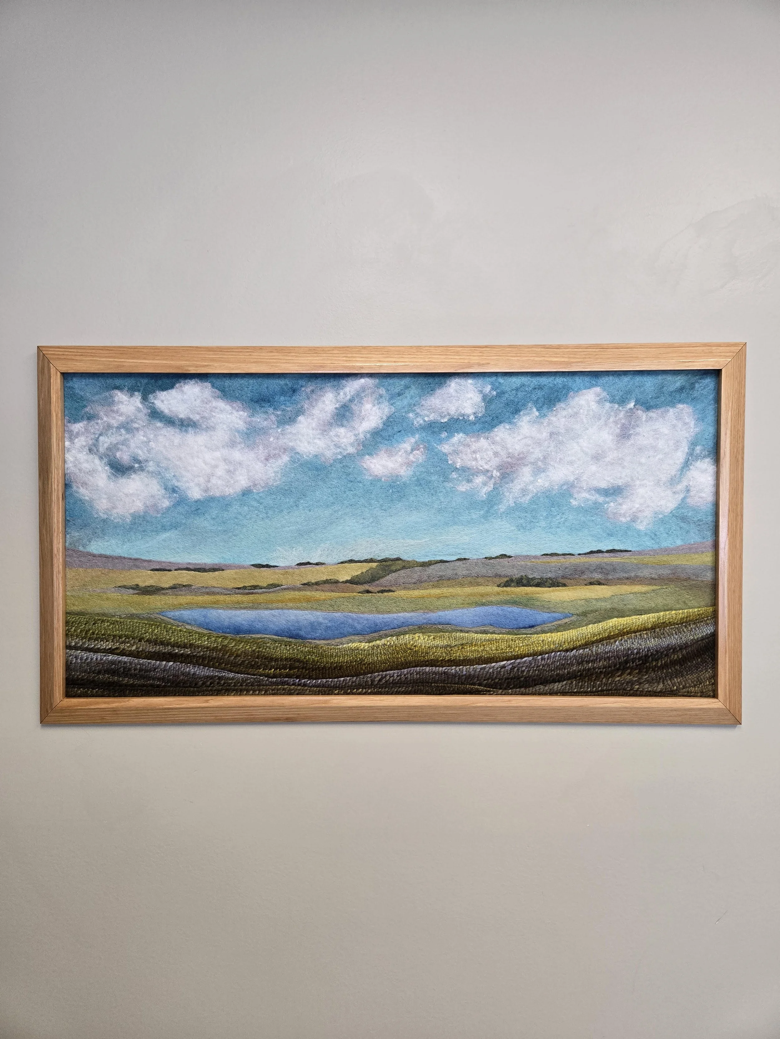 North on 16
W37" x H20"
