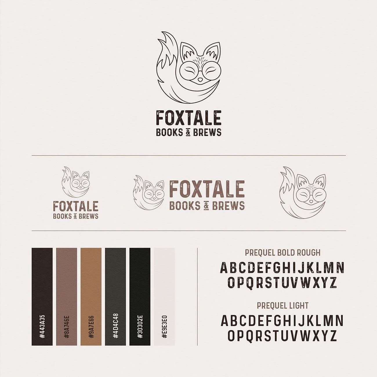 Foxtale Books &amp; Brews 🦊📚☕️🍺 // Just another lil passion project, this time a book shop with a cafe attached
&bull;
#studiosaradesigns#branding#brandidentity#brandingdesign#brandingboard#logodesigns#logo#colorpalette#branddesignforsmallbusiness