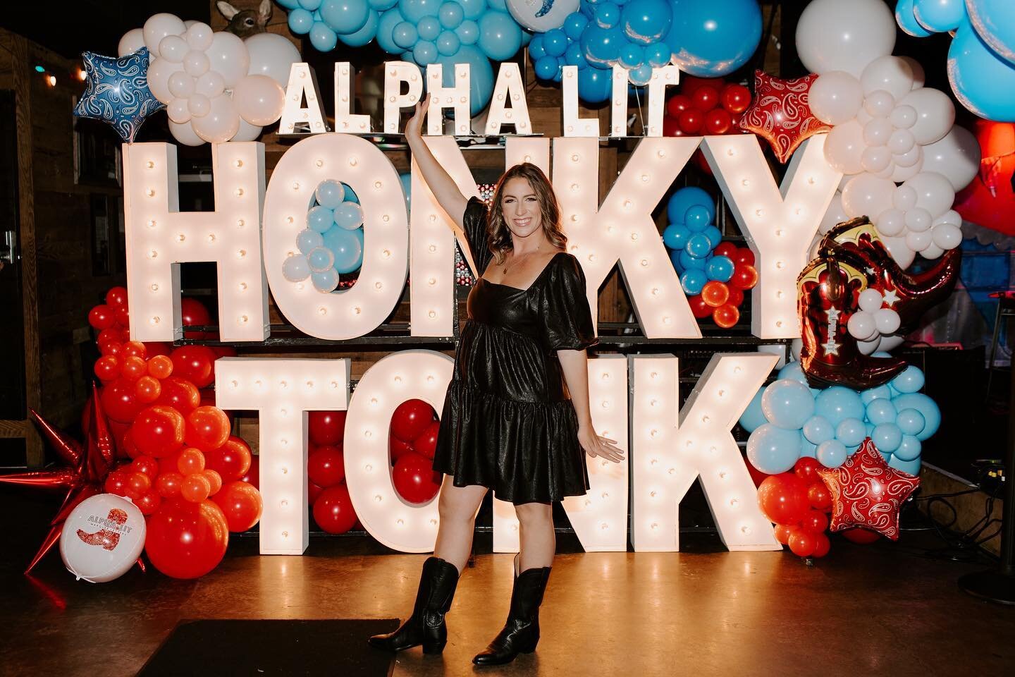 A little honky tonk badonkadonk! We were in Nashville this week with all the other Alpha Lit locations meeting each other and talking about all thing events! 

We love a good marquee photo op don&rsquo;t you?