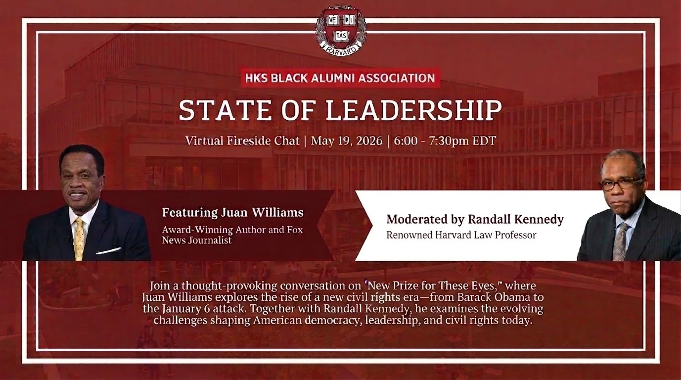 State of Leadership: A Conversation with Juan Williams and Professor Randall Kennedy