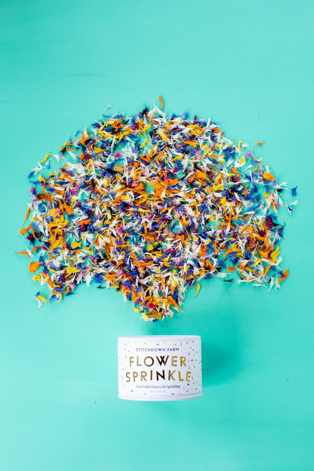 Flower Sprinkle - Edible Dried Flowers, For Sprinkling — Stitchdown Farm