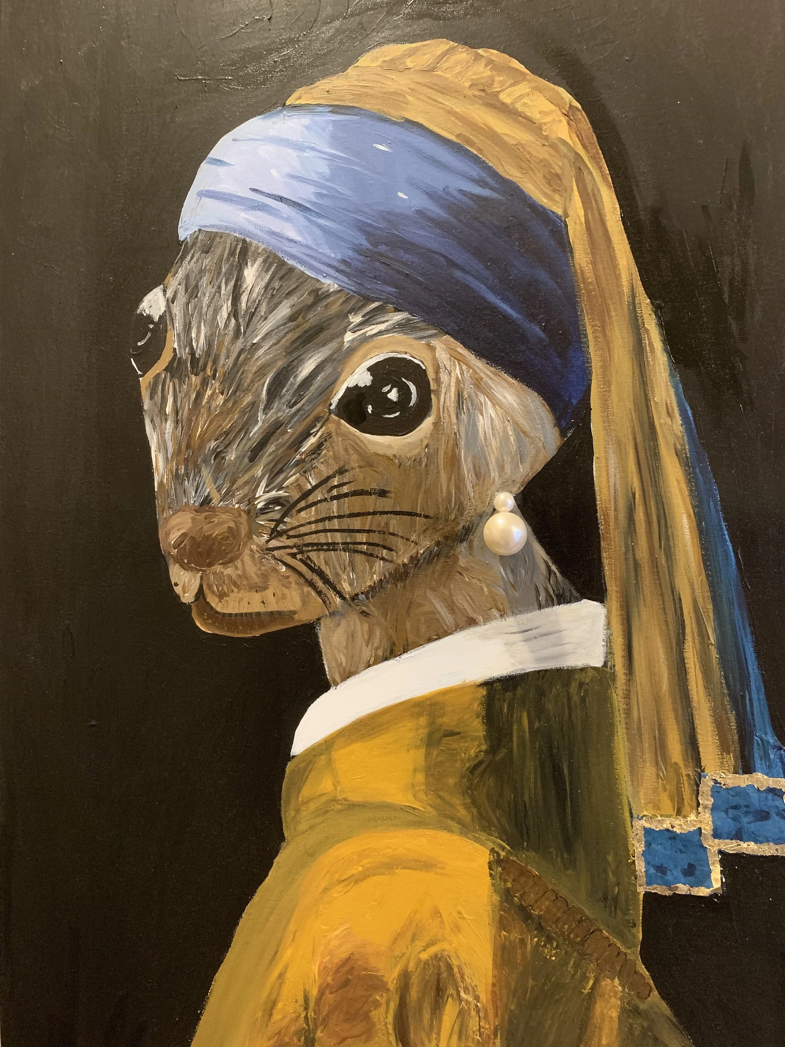 "The Squirrel With a Pearl Earring"