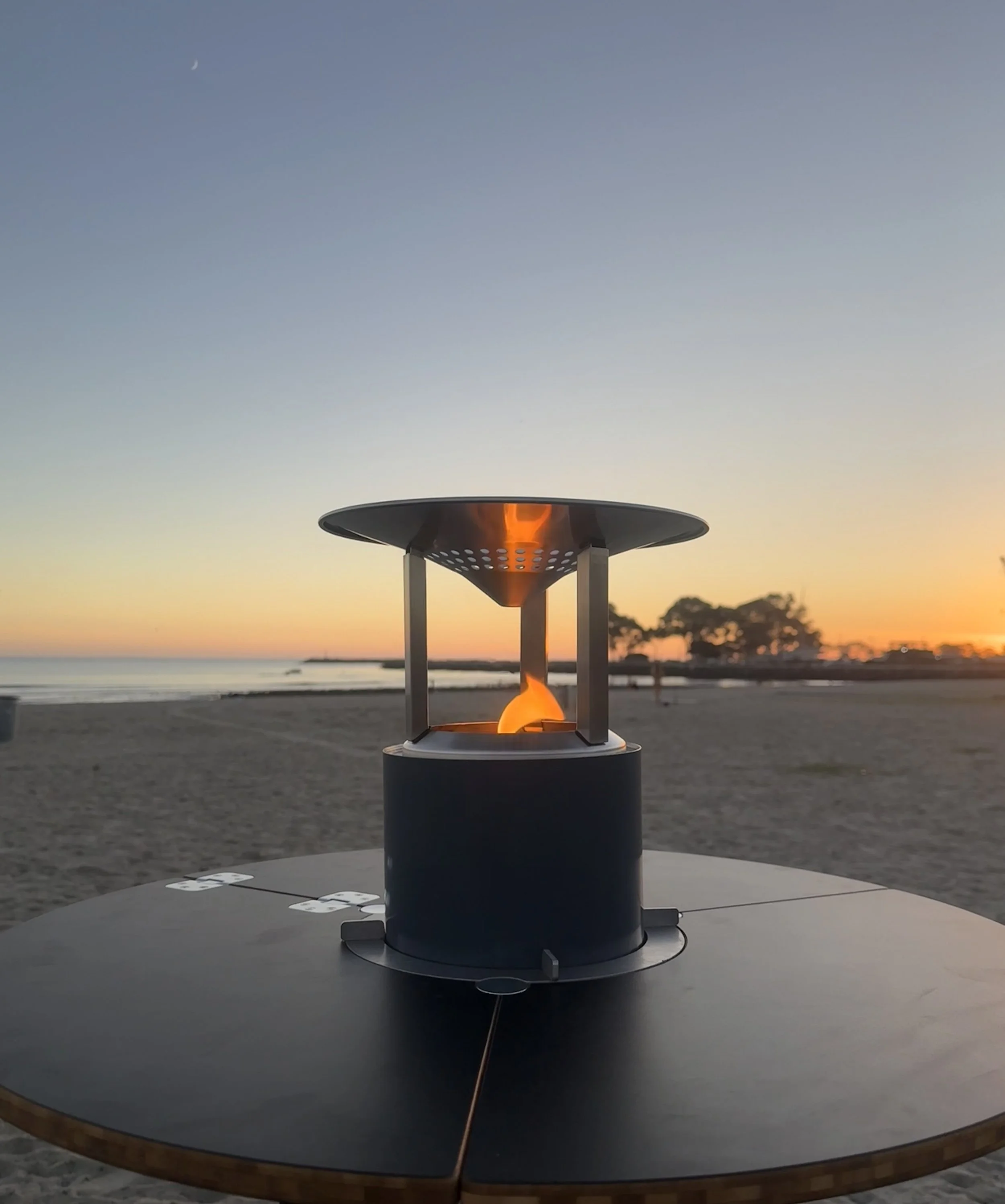 Pi-Fold Compact Table