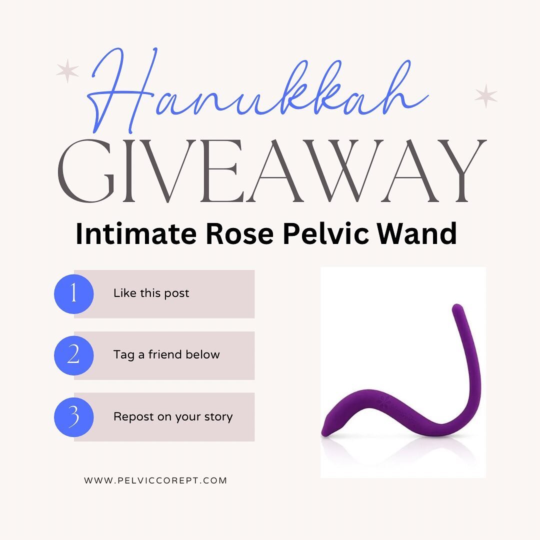 ⭐️We are giving away an @intimaterose pelvic wand to one lucky winner! 
⭐️Like this post, tag a friends, and repost on your stories to enter. 

#pelvicfloorphysicaltherapy #pelvicfloorphysio #pelviccorept