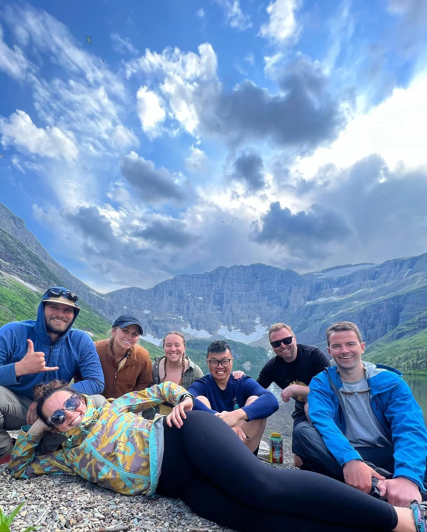 unperturbed in the backcountry