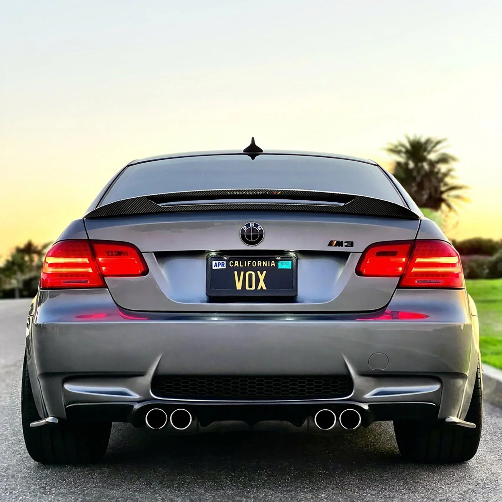 E92 Carbon Fiber Spoiler SK-E9 Jager