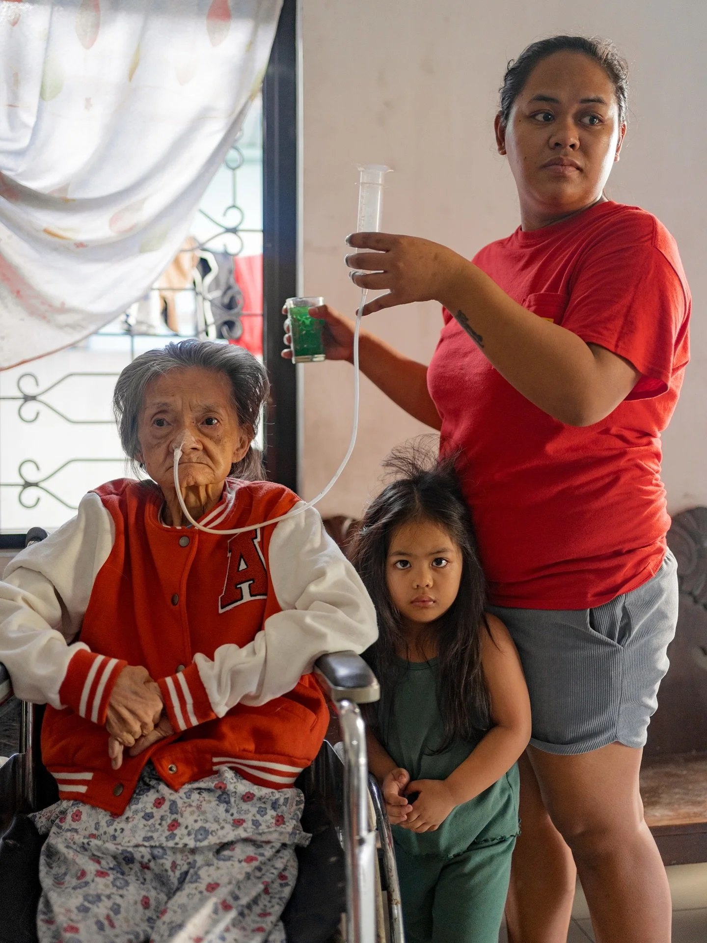 &ldquo;My Lola, Her Caregiver, and the Caregiver&rsquo;s Daughter&rdquo; (2024)

The second photo I exhibited at the &ldquo;Bayanihan&rdquo;OCADU Art Exhibit for the Mabuhay Festival!