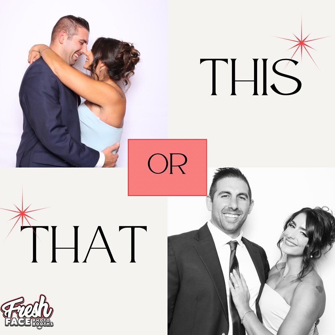 🖤You&rsquo;re giving your guests the option of chicken or salmon, so why not let them choose black and white or color?🖤

Which do you prefer?

#longislandphotobooth #longislandwedding #longislandbride #longislandweddingguide #longislandphotoboothre