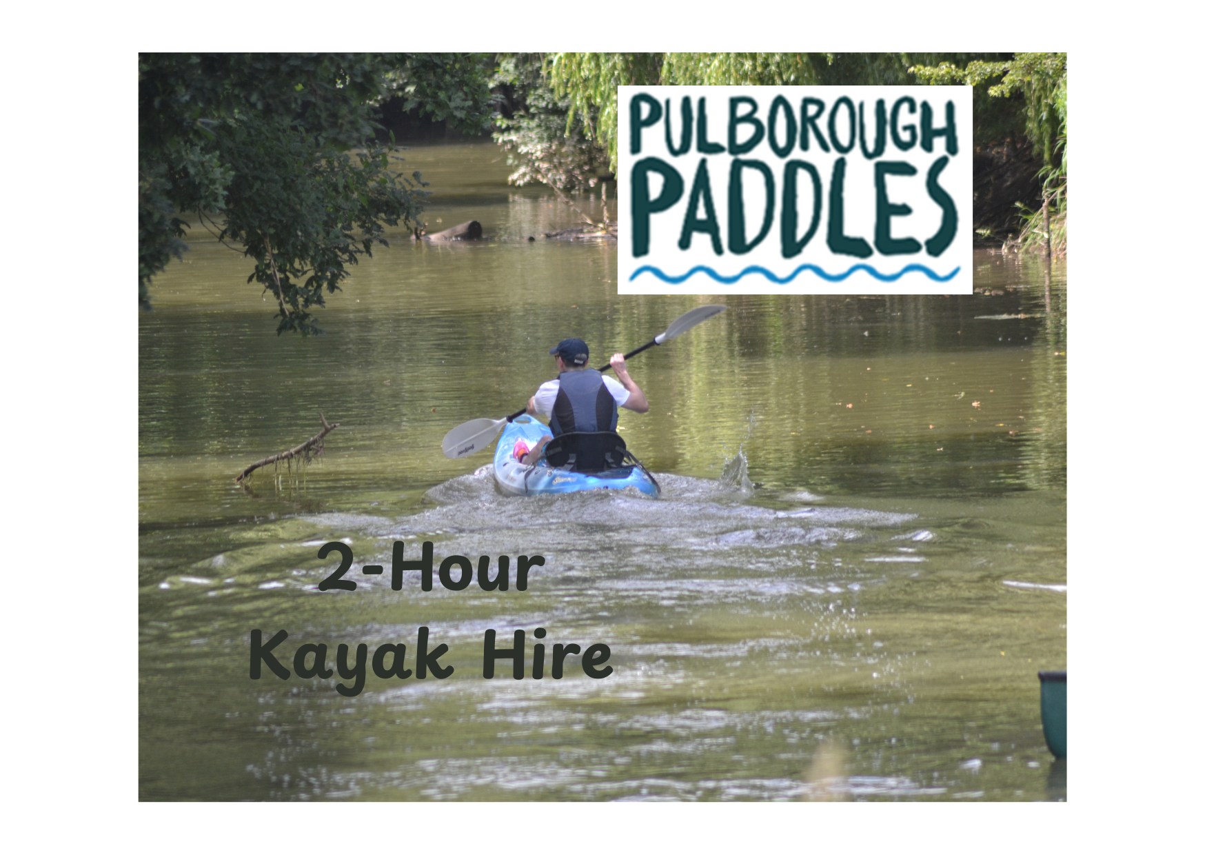 2 - Hour Kayak Hire Gift voucher