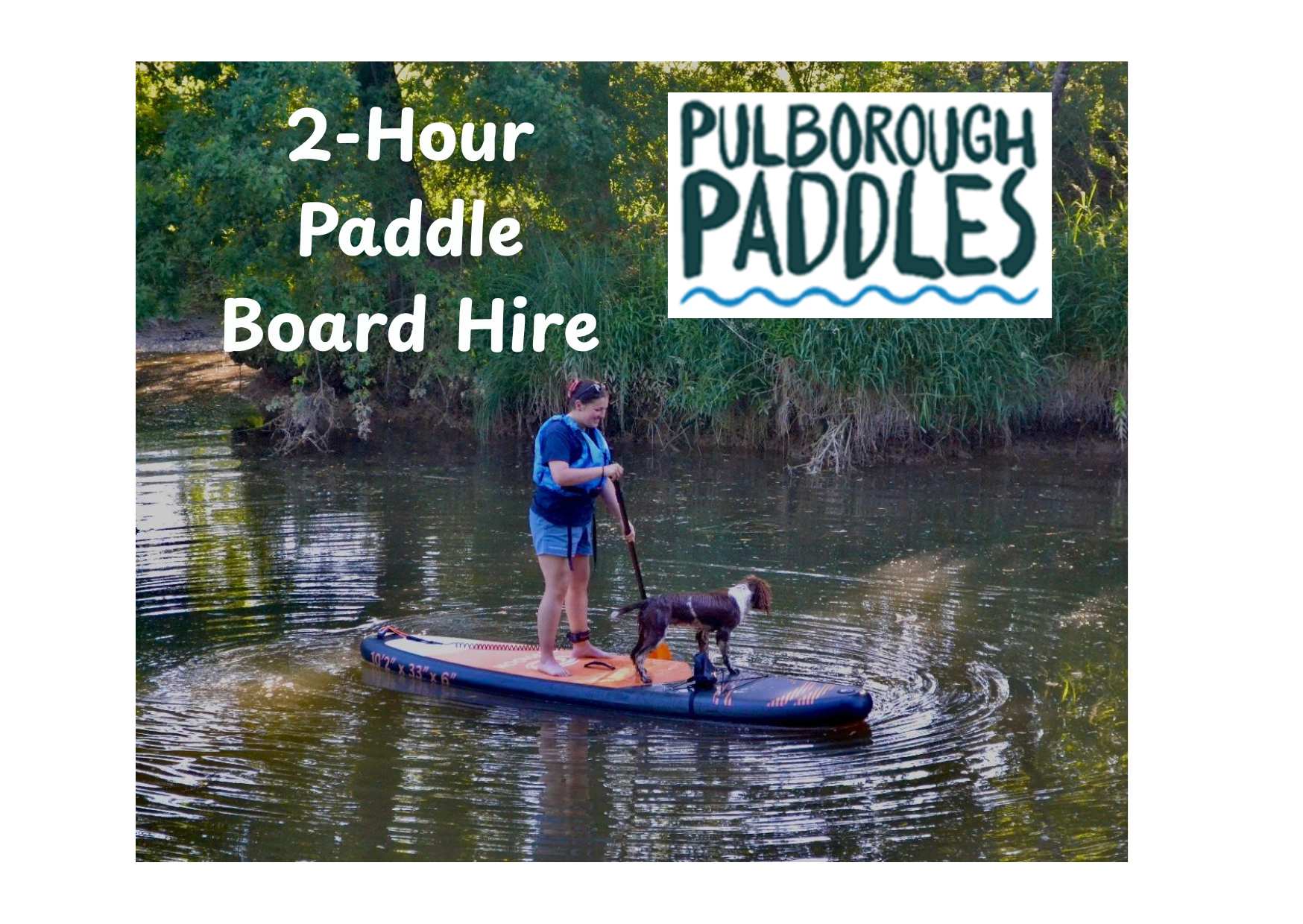 2-Hour Paddle Board Hire Voucher