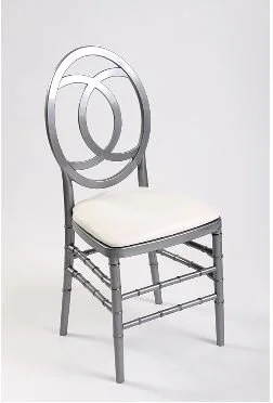 Silver Curve Chair
