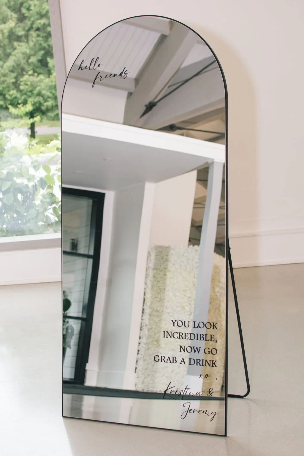 Black Arch Selfie Mirror