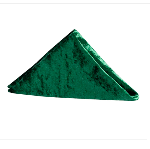Emerald Velvet Napkin