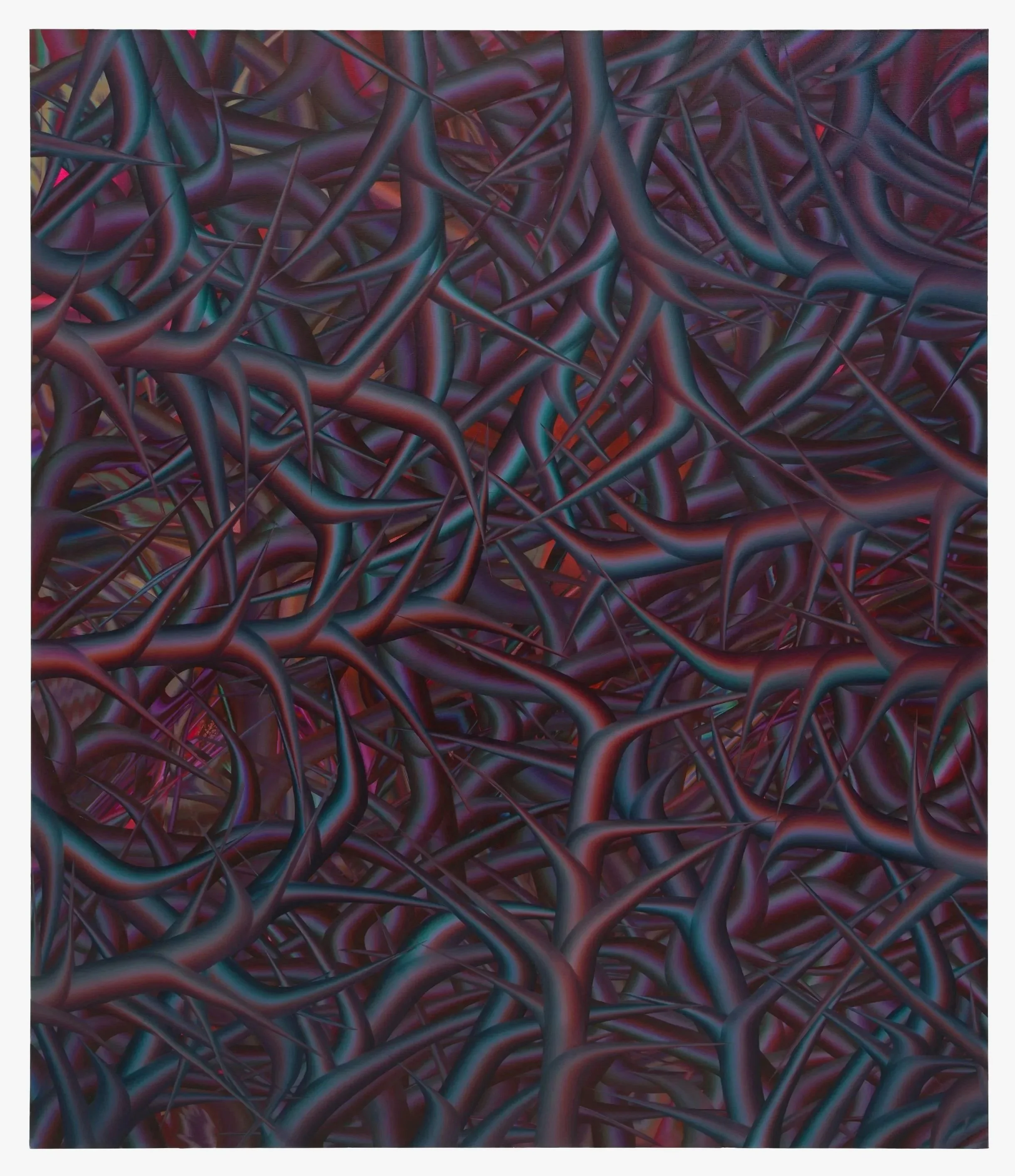  Witch Picker (Absolute threshold) ,  2024-25  Oil on linen 72 x 83 3/4 in. (1200x160 cm.)