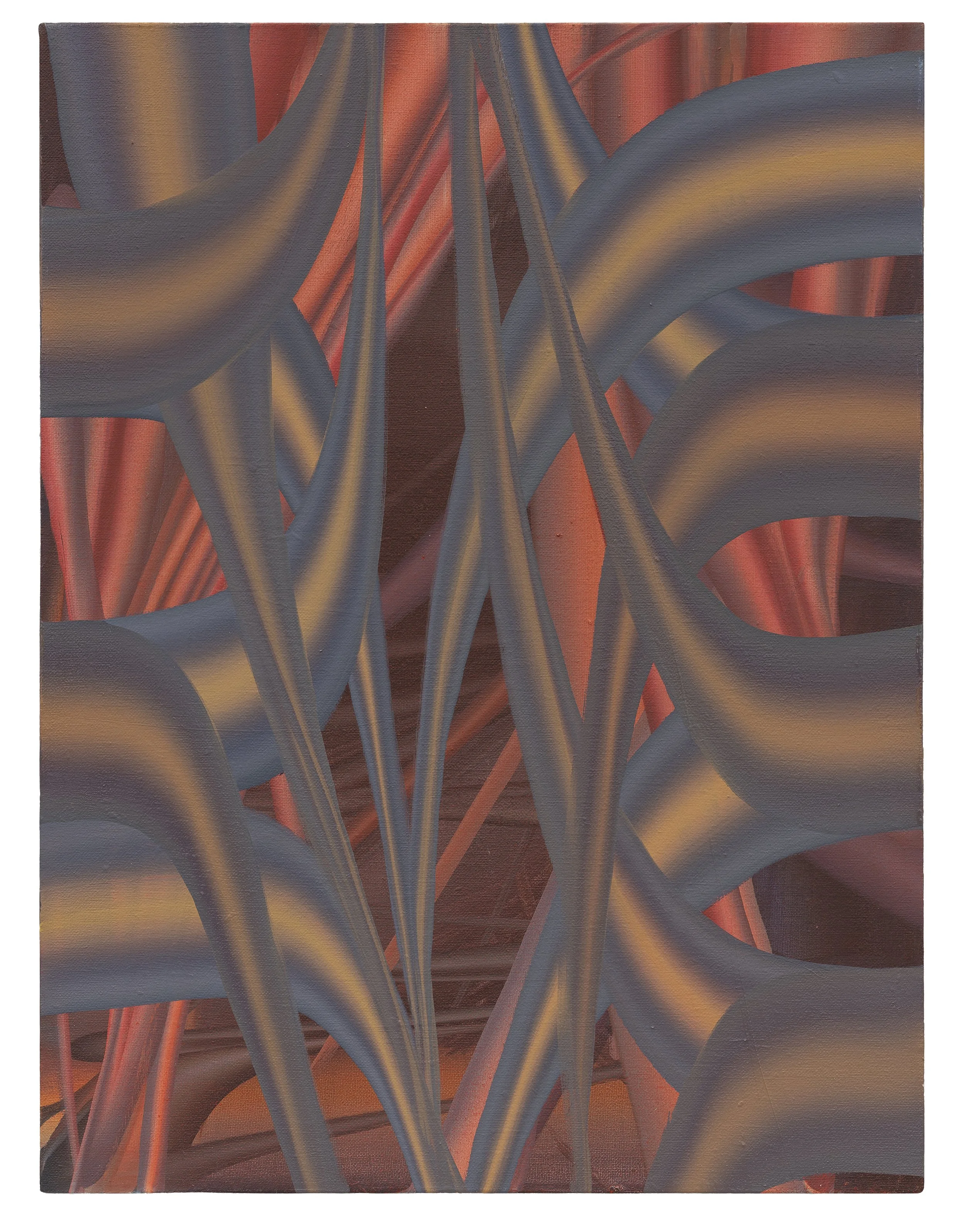  Gash  2025  Oil on linen 
24 x 18 in. (61 x 46 cm.)
