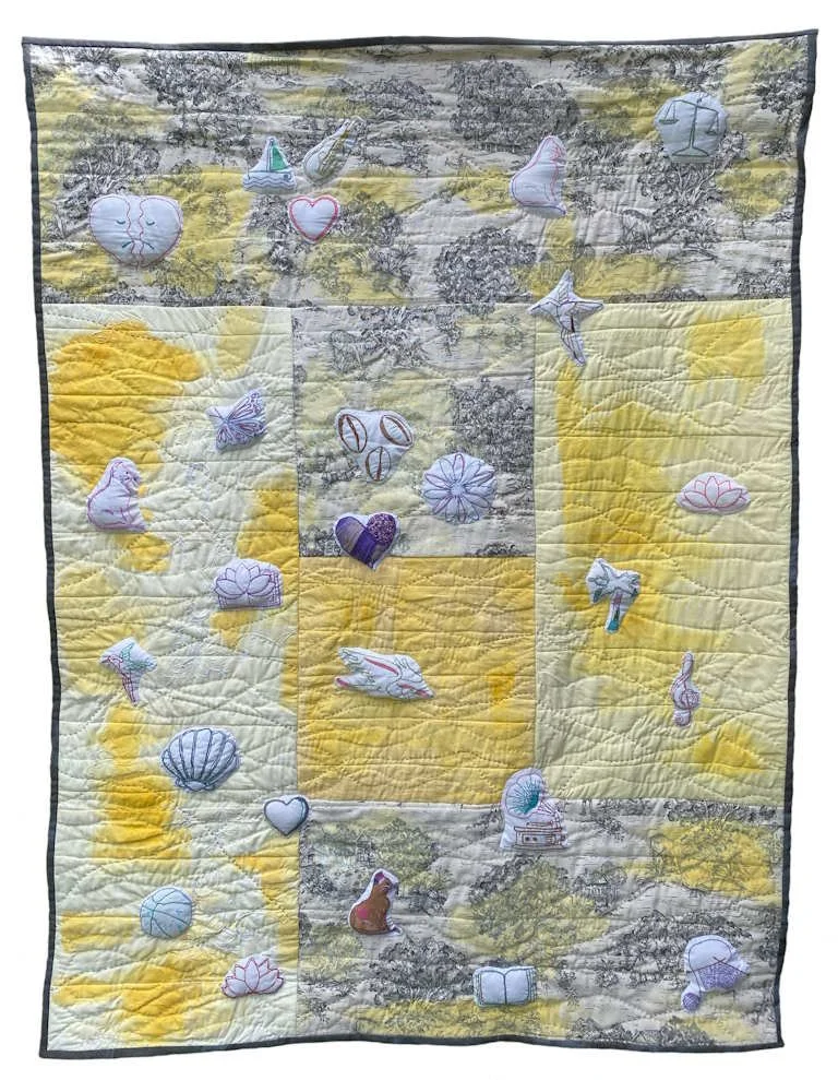 community quilt, community art project, art project, art quilt, North Vancouver art,