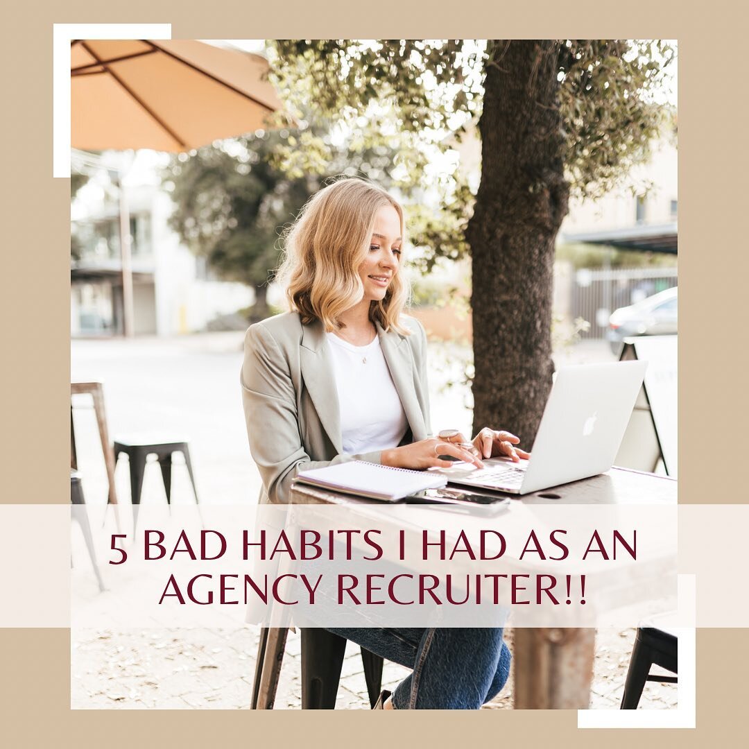 Job seekers pls pls read ‼️

I&rsquo;m telling you the following because it&rsquo;s likely there are other recruiters out there with these same habits - so you need to be armed with this info as you embark on your next career move!!

1)
I didn&rsquo;