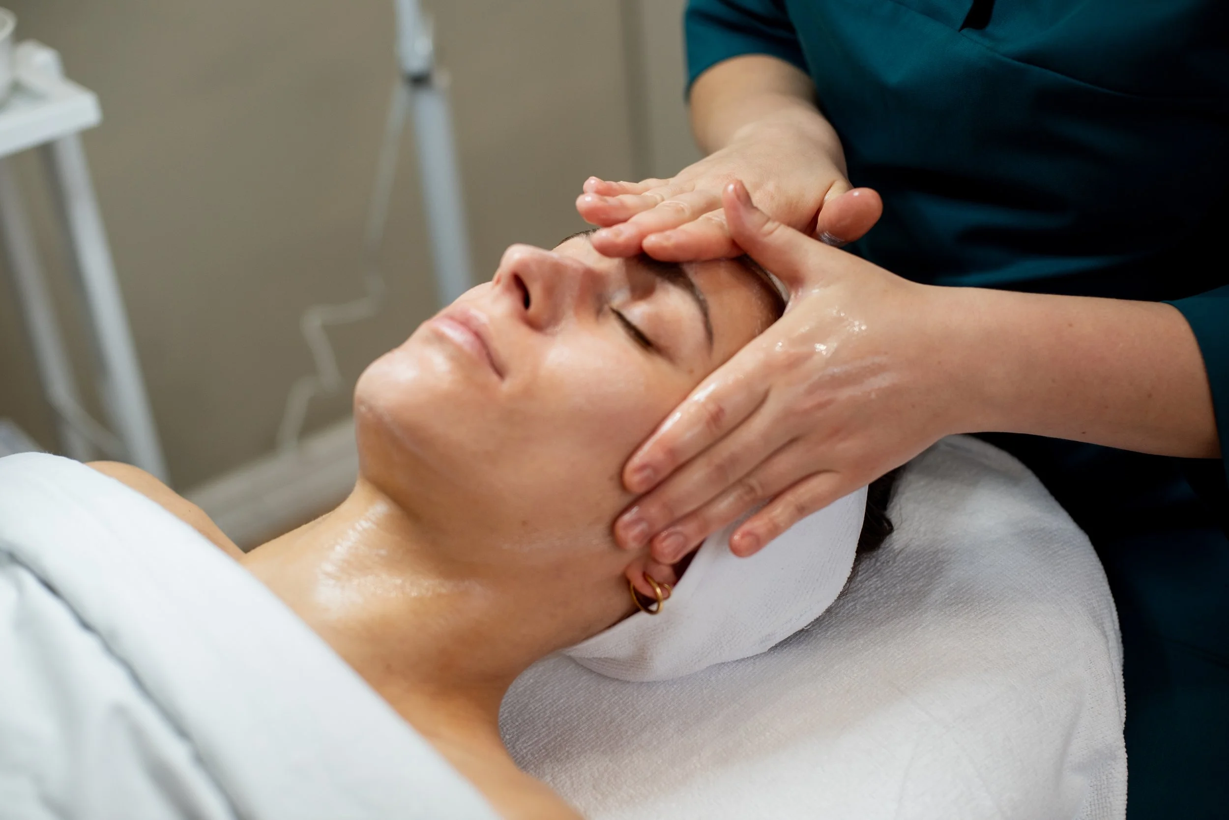 Patient preperations for a massage