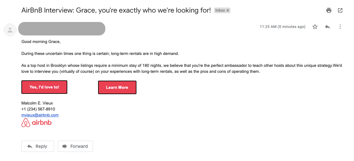 3. Disperse Y.A.M.M. E-mails.