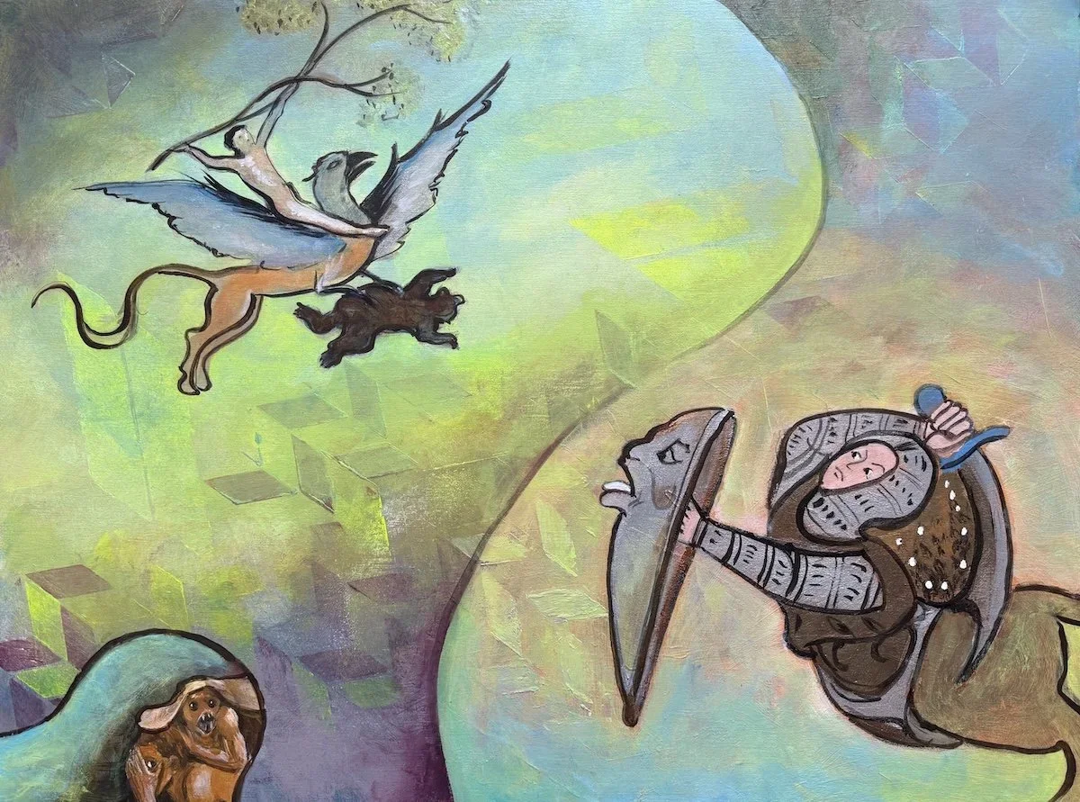 The Gryphon's Warning - Print