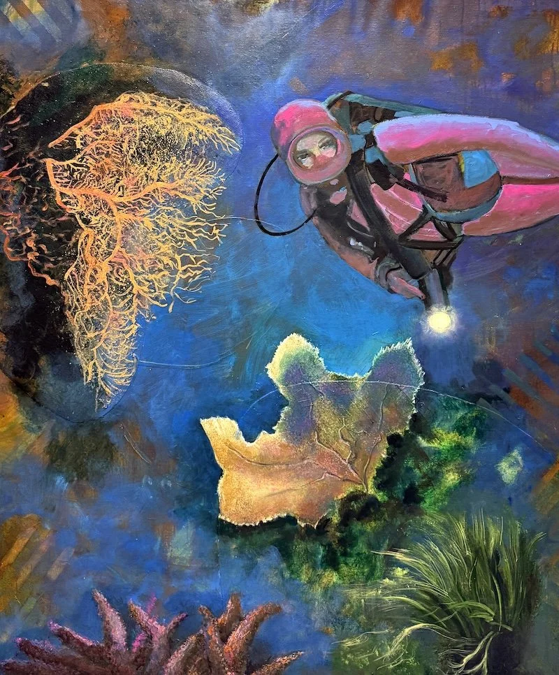 L'avdah u’l’shomrah, Acrylic on Canvas, 48" x 40", 2026