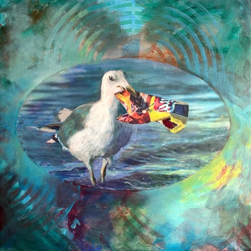  Chips Ahoy!, 20 x 20  inches, Acrylic on Canvas, 2026