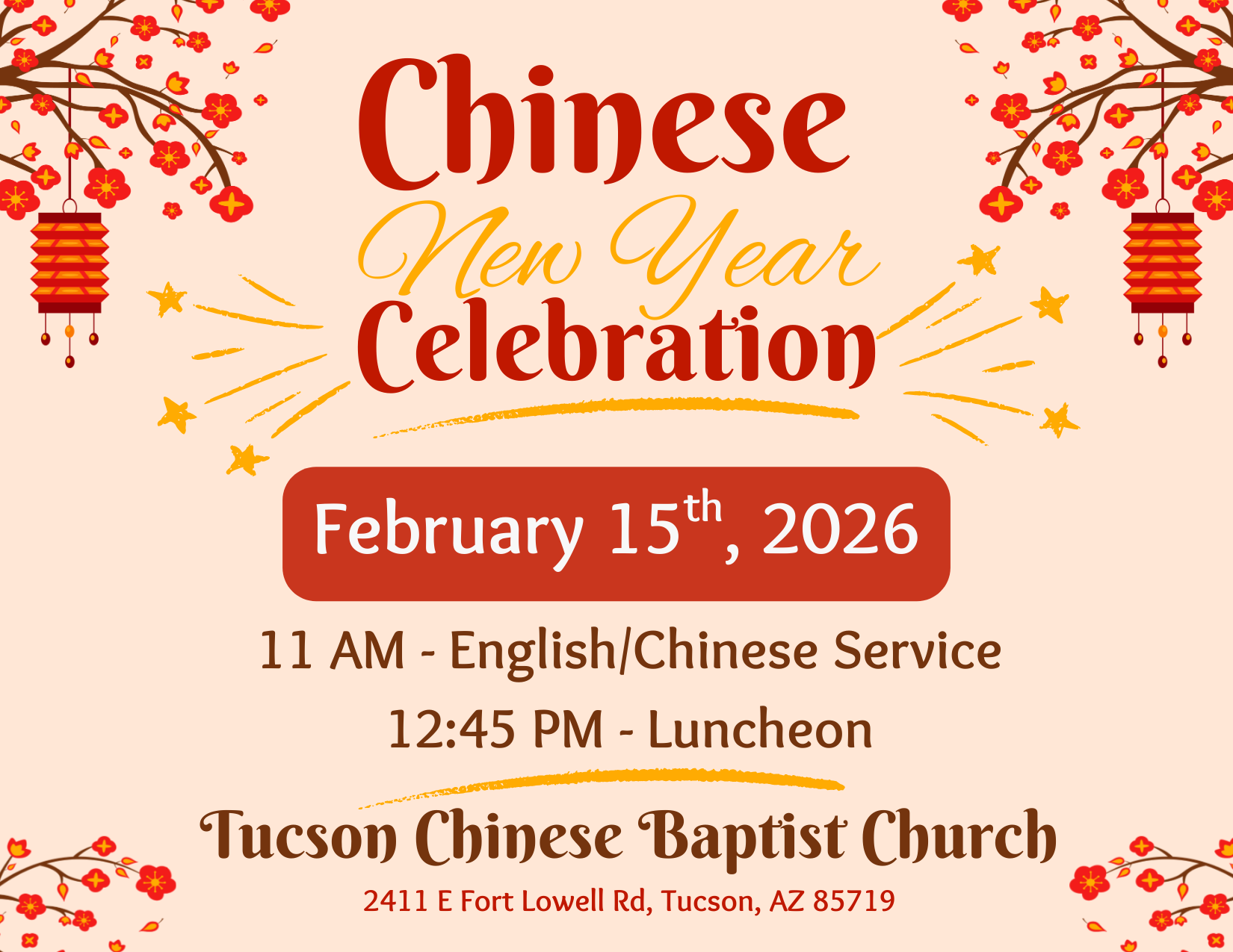 Chinese New Year Luncheon