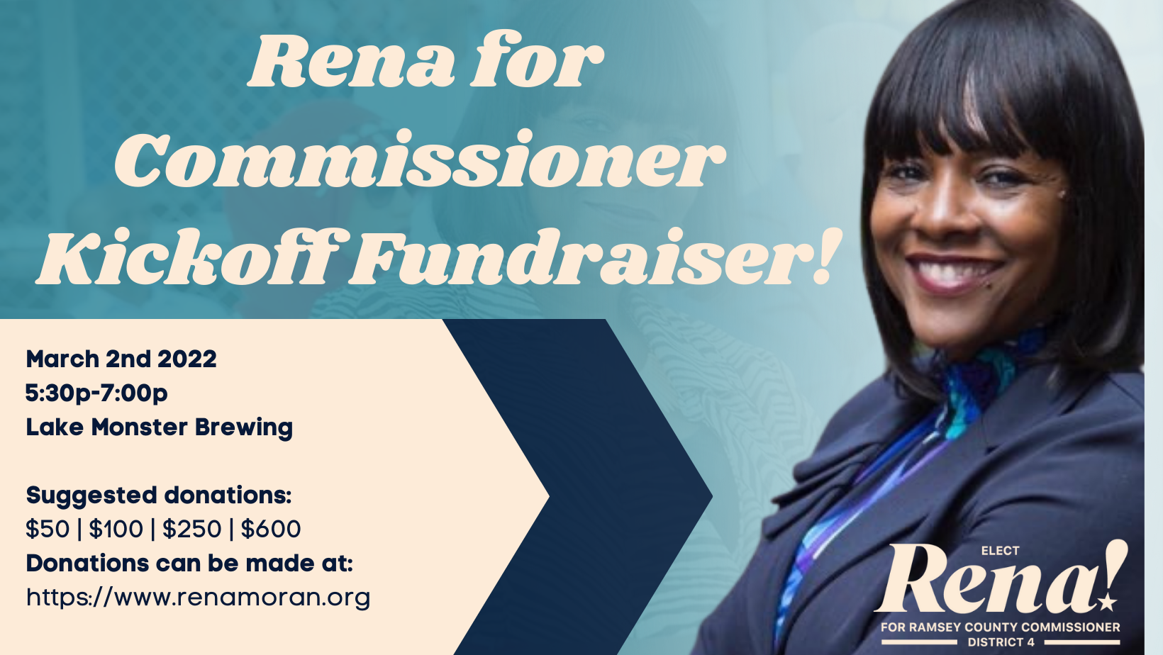 Team Rena’s Kickoff Fundraiser