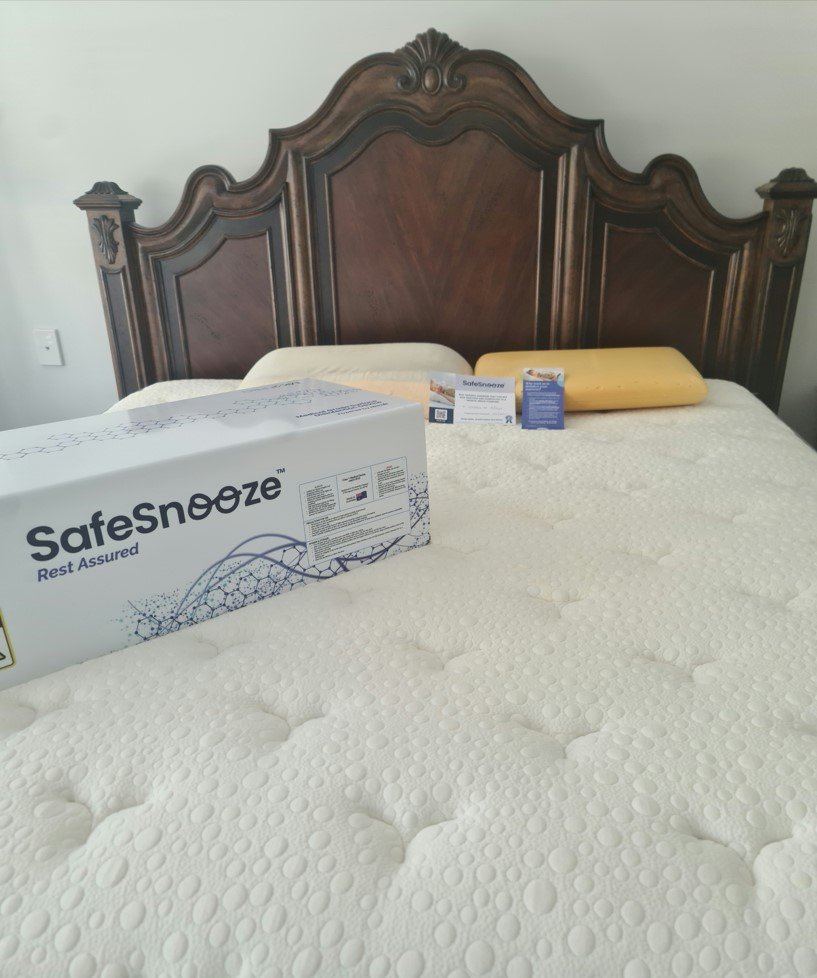 Sanitised and disinfected mattress