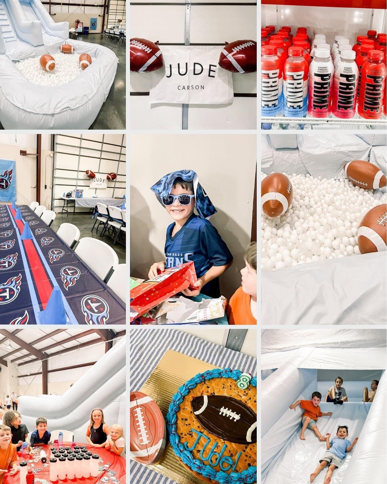 Forever in the boys 👏🏻 also 👏🏻 deserve 👏🏻 cutie parties camp!! And this one? A total TOUCHDOWN! 🏈✨ 

With our bouncers, you don&rsquo;t have to choose between a party that looks good and one that wears them out&mdash;you get the best of both w