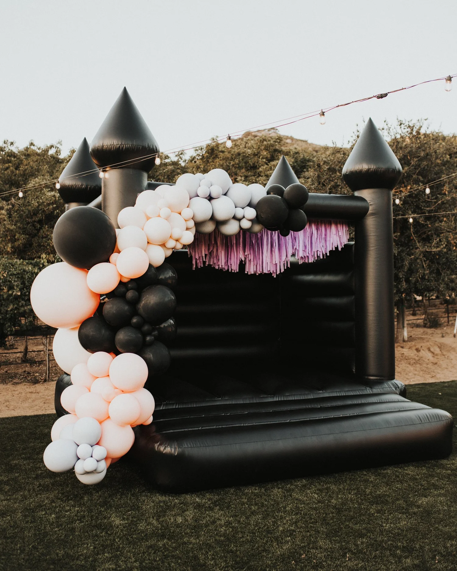 Black Bounce House Rental Tennessee — Inflate Clarksville