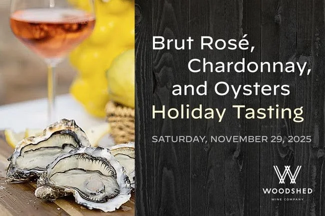 Brut Rosé, Chardonnay, & Oysters Holiday Tasting