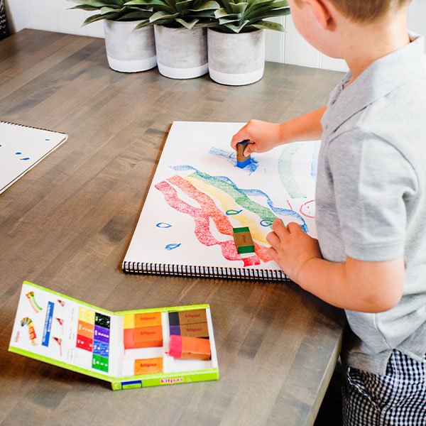 Kitpas Nontoxic Art Crayons made in Japan for artists, kids, and