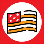 Red Horizon Engineering - American Flag Icon